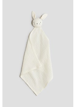 H & M - Kocyk przytulanka z bawełnianego muślinu - Biały ze sklepu H&M w kategorii Szaliki i chusty damskie - zdjęcie 173864429