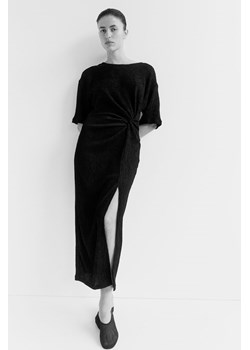 H & M - Sukienka maxi ze skręconym detalem - Czarny ze sklepu H&M w kategorii Sukienki - zdjęcie 173864447