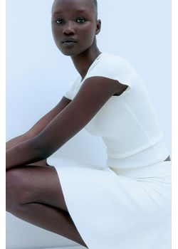 H & M - Top z guzikami - Biały ze sklepu H&M w kategorii Bluzki damskie - zdjęcie 173864466