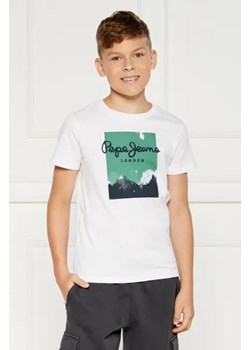 Pepe Jeans London T-shirt RAFER | Regular Fit ze sklepu Gomez Fashion Store w kategorii T-shirty chłopięce - zdjęcie 173864906