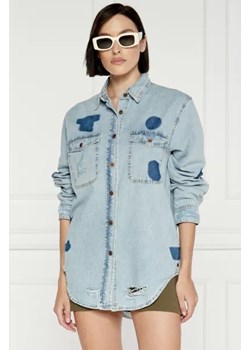 One Teaspoon Jeansowa koszula HENDRIXE | Oversize fit ze sklepu Gomez Fashion Store w kategorii Koszule damskie - zdjęcie 173865918