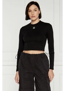 HUGO Bluzka | Cropped Fit ze sklepu Gomez Fashion Store w kategorii Bluzki damskie - zdjęcie 173865997