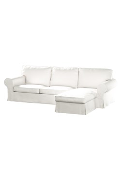 Pokrowiec na sofę Ektorp 2-osobową i leżankę ze sklepu dekoria.pl w kategorii Pokrowce na kanapy i fotele - zdjęcie 173867206
