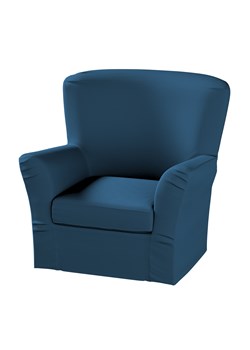 Pokrowiec na fotel Tomelilla wysoki z zakładkami ze sklepu dekoria.pl w kategorii Pokrowce na kanapy i fotele - zdjęcie 173867677