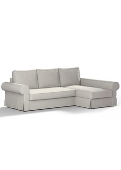 Pokrowiec na sofę Backabro rozkładaną z leżanką ze sklepu dekoria.pl w kategorii Pokrowce na kanapy i fotele - zdjęcie 173868529