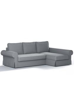 Pokrowiec na sofę Backabro rozkładaną z leżanką ze sklepu dekoria.pl w kategorii Pokrowce na kanapy i fotele - zdjęcie 173868535