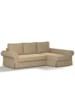 Pokrowiec na sofę Backabro rozkładaną z leżanką ze sklepu dekoria.pl w kategorii Pokrowce na kanapy i fotele - zdjęcie 173868538