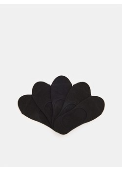 Sinsay - Skarpetki stopki 5 pack - czarny ze sklepu Sinsay w kategorii Skarpetki damskie - zdjęcie 173869596