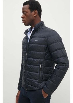 Gant kurtka puchowa męska kolor czarny przejściowa 7006298 ze sklepu ANSWEAR.com w kategorii Kurtki męskie - zdjęcie 173871789