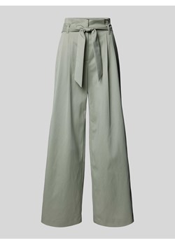 Spodnie materiałowe z kieszeniami z tyłu ze sklepu Peek&Cloppenburg  w kategorii Spodnie damskie - zdjęcie 173872367