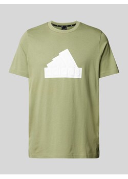 T-shirt z nadrukiem z logo ze sklepu Peek&Cloppenburg  w kategorii T-shirty męskie - zdjęcie 173872397
