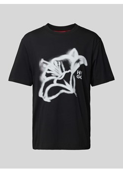 T-shirt z nadrukiem z logo model ‘Dablumo’ ze sklepu Peek&Cloppenburg  w kategorii T-shirty męskie - zdjęcie 173872398