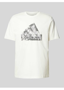 T-shirt z nadrukiem z logo ze sklepu Peek&Cloppenburg  w kategorii T-shirty męskie - zdjęcie 173872457
