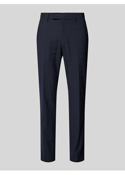 Spodnie do garnituru o kroju slim fit z kieszeniami z tyłu model ‘Ryan’ ze sklepu Peek&Cloppenburg  w kategorii Spodnie męskie - zdjęcie 173872459