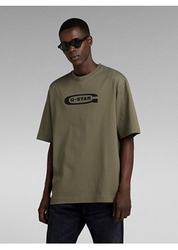 G-Star Koszulka w kolorze zielonym ze sklepu Limango Polska w kategorii T-shirty męskie - zdjęcie 173872618