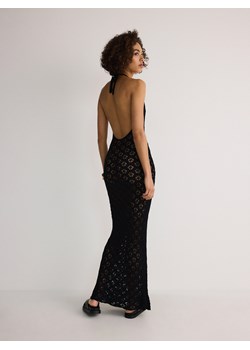 Reserved - Ażurowa sukienka - czarny ze sklepu Reserved w kategorii Sukienki - zdjęcie 173873575