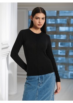 Sinsay - Koszulka z długimi rękawami - czarny ze sklepu Sinsay w kategorii Bluzki damskie - zdjęcie 173874218