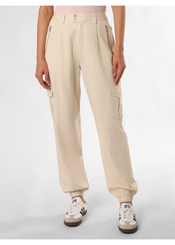Tommy Jeans Spodnie Kobiety Bawełna kitt jednolity ze sklepu vangraaf w kategorii Spodnie damskie - zdjęcie 173875376