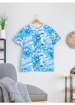 Sinsay - Koszulka Marvel - niebieski ze sklepu Sinsay w kategorii T-shirty chłopięce - zdjęcie 173875705