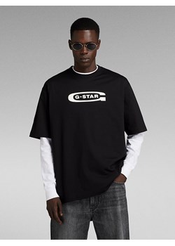 G-Star Koszulka w kolorze czarnym ze sklepu Limango Polska w kategorii T-shirty męskie - zdjęcie 173876305
