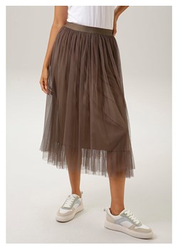 Aniston Spódnica w kolorze ciemnobrązowym ze sklepu Limango Polska w kategorii Spódnice - zdjęcie 173876455