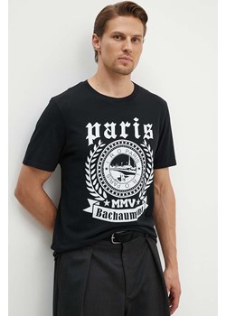 IRO t-shirt bawełniany męski kolor czarny z nadrukiem MP19RIDA ze sklepu ANSWEAR.com w kategorii T-shirty męskie - zdjęcie 173877676