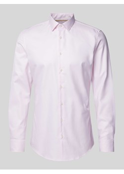 Koszula biznesowa o kroju regular fit z kołnierzykiem typu kent ze sklepu Peek&Cloppenburg  w kategorii Koszule męskie - zdjęcie 173877988