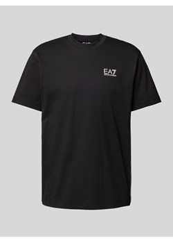 T-shirt z nadrukiem z logo ze sklepu Peek&Cloppenburg  w kategorii T-shirty męskie - zdjęcie 173878036