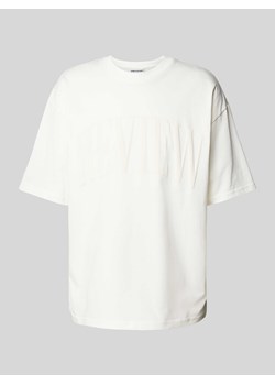 T-shirt z nadrukiem z logo ze sklepu Peek&Cloppenburg  w kategorii T-shirty męskie - zdjęcie 173878039