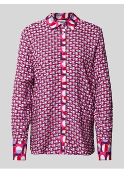 Bluzka z wykładanym kołnierzem ze sklepu Peek&Cloppenburg  w kategorii Koszule damskie - zdjęcie 173878108