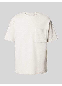 T-shirt z nakładaną brustaszą ze sklepu Peek&Cloppenburg  w kategorii T-shirty męskie - zdjęcie 173878209