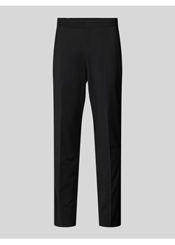 Spodnie do garnituru o kroju regular fit z kantami ze sklepu Peek&Cloppenburg  w kategorii Spodnie męskie - zdjęcie 173878235
