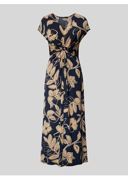 Sukienka midi z wiązanym detalem ze sklepu Peek&Cloppenburg  w kategorii Sukienki - zdjęcie 173878367