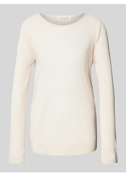 Bluzka z długim rękawem z dekoltem okrągłym ze sklepu Peek&Cloppenburg  w kategorii Bluzki damskie - zdjęcie 173878485