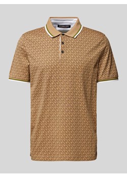 Koszulka polo z krótką listwą guzikową ze sklepu Peek&Cloppenburg  w kategorii T-shirty męskie - zdjęcie 173878545