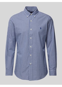 Koszula casualowa o kroju slim fit z kołnierzykiem typu button down ze sklepu Peek&Cloppenburg  w kategorii Koszule męskie - zdjęcie 173878555