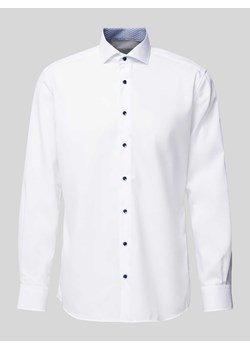 Koszula biznesowa o kroju regular fit z listwą guzikową ze sklepu Peek&Cloppenburg  w kategorii Koszule męskie - zdjęcie 173878706