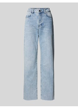 Jeansy z szeroką nogawką i frędzlami ze sklepu Peek&Cloppenburg  w kategorii Jeansy damskie - zdjęcie 173878728