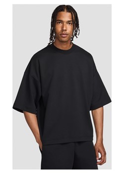 Męska dzianinowa koszulka z krótkim rękawem Nike Tech - Czerń ze sklepu Nike poland w kategorii T-shirty męskie - zdjęcie 173878796