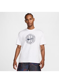 Męski T-shirt do koszykówki Max90 Nike - Biel ze sklepu Nike poland w kategorii T-shirty męskie - zdjęcie 173878828