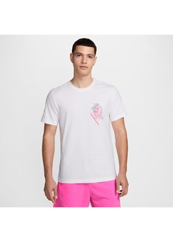 Męski T-shirt z półokrągłym dekoltem Nike Sportswear - Biel ze sklepu Nike poland w kategorii T-shirty męskie - zdjęcie 173878999