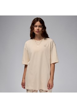 Damski T-shirt oversize Jordan Essentials - Brązowy ze sklepu Nike poland w kategorii Bluzki damskie - zdjęcie 173879008