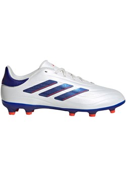 Buty piłkarskie adidas Copa Pure 2 League Fg Jr IG6411 białe ze sklepu ButyModne.pl w kategorii Buty sportowe dziecięce - zdjęcie 173881595