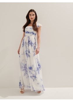 Mohito - Wzorzysta sukienka maxi - kremowy ze sklepu Mohito w kategorii Sukienki - zdjęcie 173882728