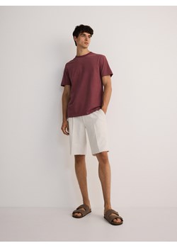Reserved - T-shirt comfort fit - kasztanowy ze sklepu Reserved w kategorii T-shirty męskie - zdjęcie 173885127