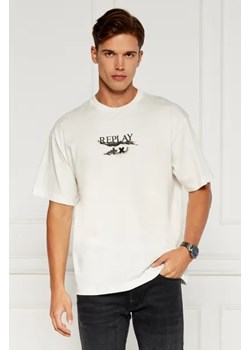Replay T-shirt | Oversize fit ze sklepu Gomez Fashion Store w kategorii T-shirty męskie - zdjęcie 173886137