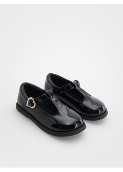 Reserved - Loafersy z zapięciem na rzep - czarny ze sklepu Reserved w kategorii Balerinki dziecięce - zdjęcie 173886626
