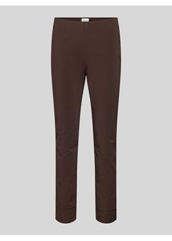 Spodnie materiałowe o skróconym kroju slim fit model ‘SABRINA’ ze sklepu Peek&Cloppenburg  w kategorii Spodnie damskie - zdjęcie 173887456