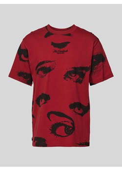 T-shirt z wyhaftowanym logo model ‘SURVEILLANCE’ ze sklepu Peek&Cloppenburg  w kategorii T-shirty męskie - zdjęcie 173887458