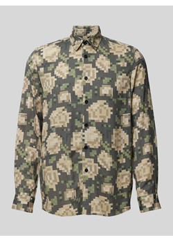 Koszula casualowa z wykładanym kołnierzem model ‘RAMIS’ ze sklepu Peek&Cloppenburg  w kategorii Koszule męskie - zdjęcie 173887478